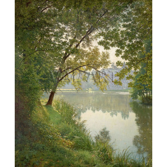 РЕПРОДУКЦИИ НА КАРТИНИ На брега на езерото (1906)